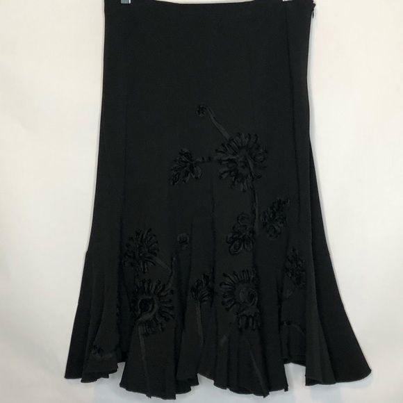 Sunny Leigh Black Swing Skirt (8) - Picture 8 of 8